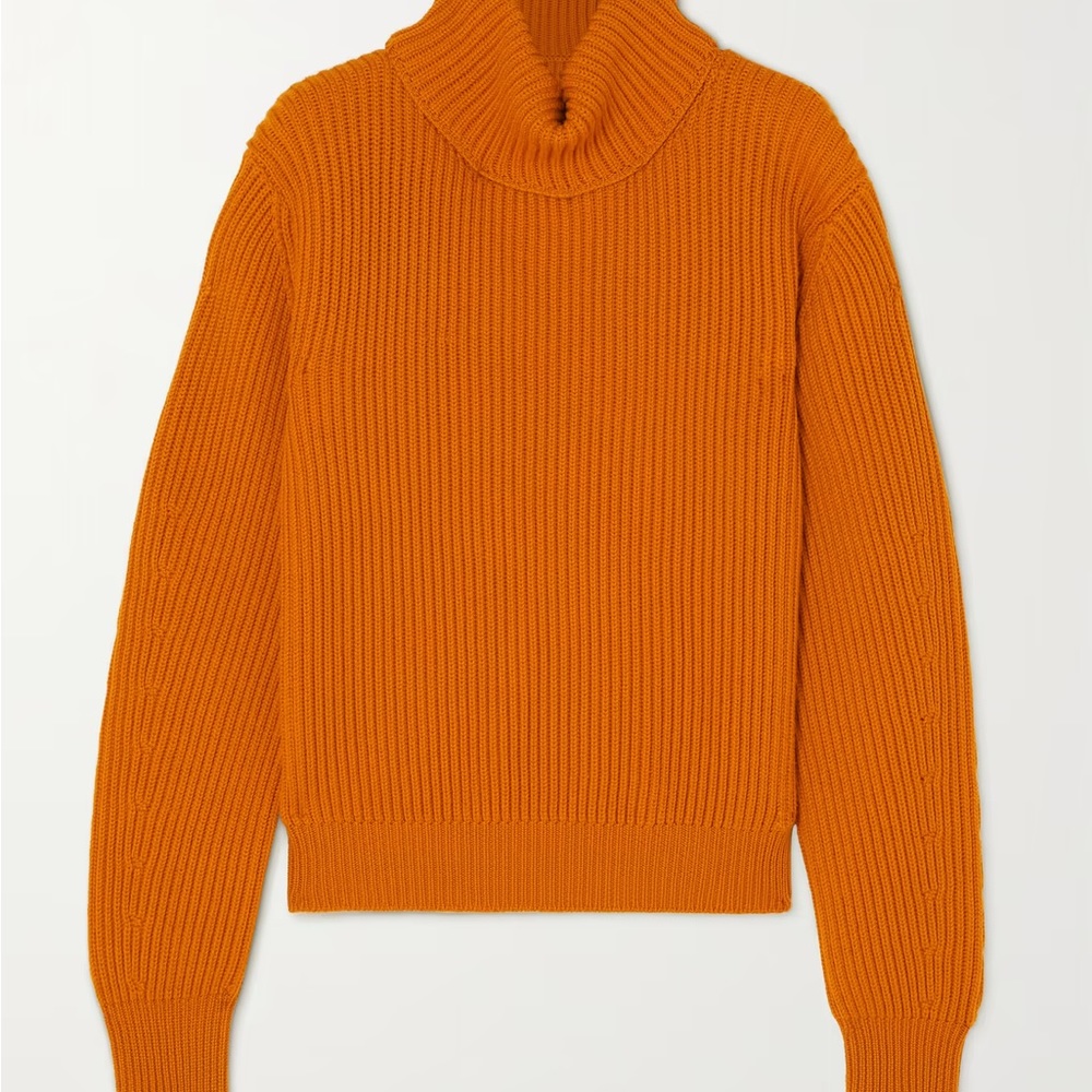 Fortela Leona ribbed wool turtleneck sweater